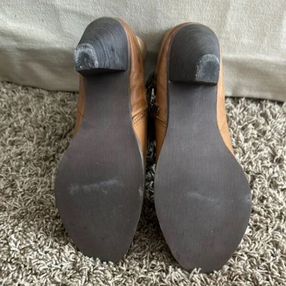 Gabriella Rocha Brown Heeled Cowboy Boots - sz 8 - Picture 3 of 6